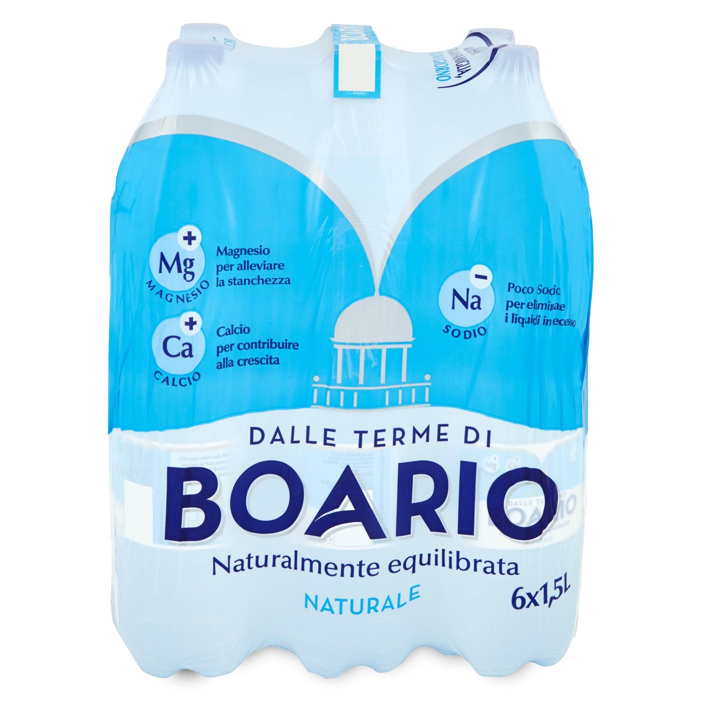 Boario 1.5L x 6 naturale