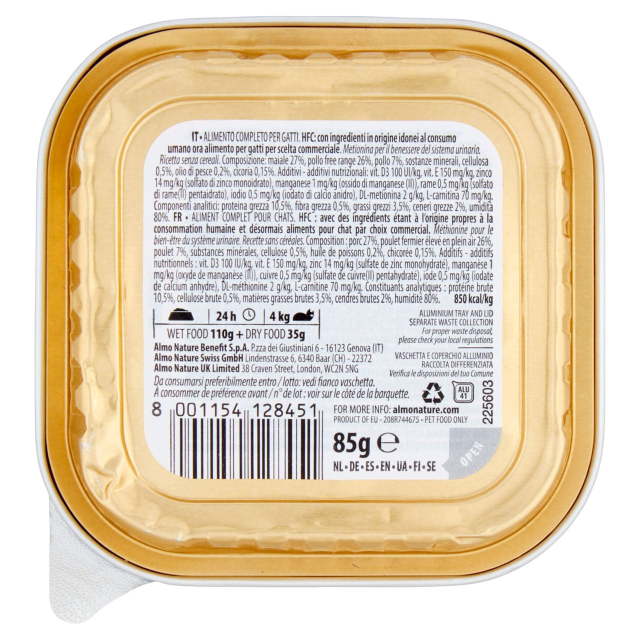almo nature HFC Complete Sterilised Pollo 85 g