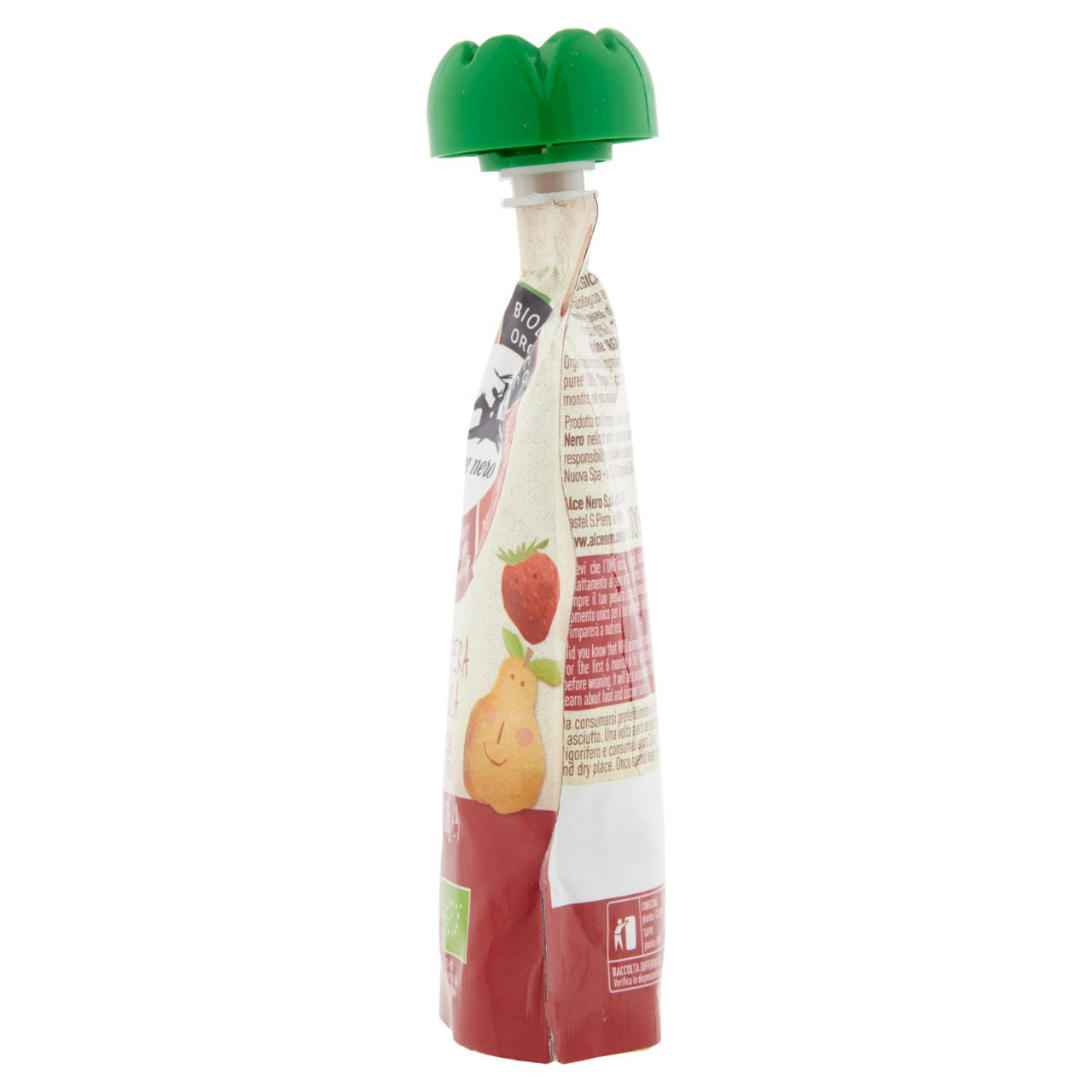 alce nero Mela Pera Fragola 100 g