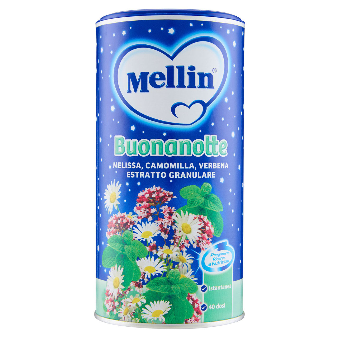 Mellin Buonanotte melissa, camomilla, verbena estratto granulare 200 g