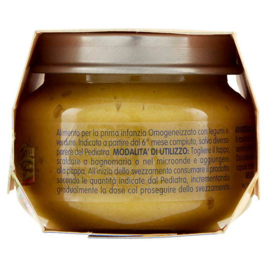 Mellin Primi Legumi 100% Naturale Omogeneizzato 2 x 80 g