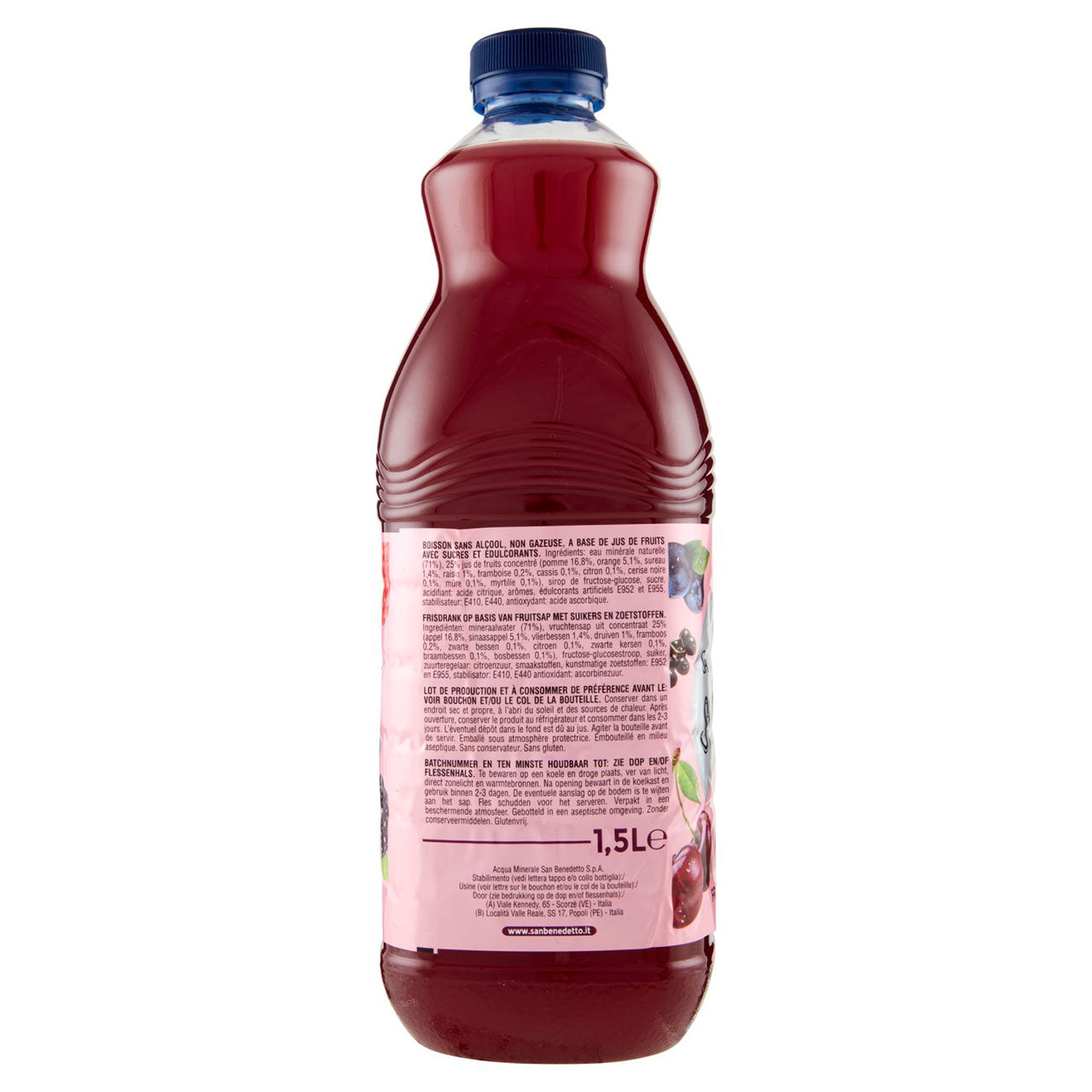 San Benedetto Succoso gusto Frutti rossi 1,5L