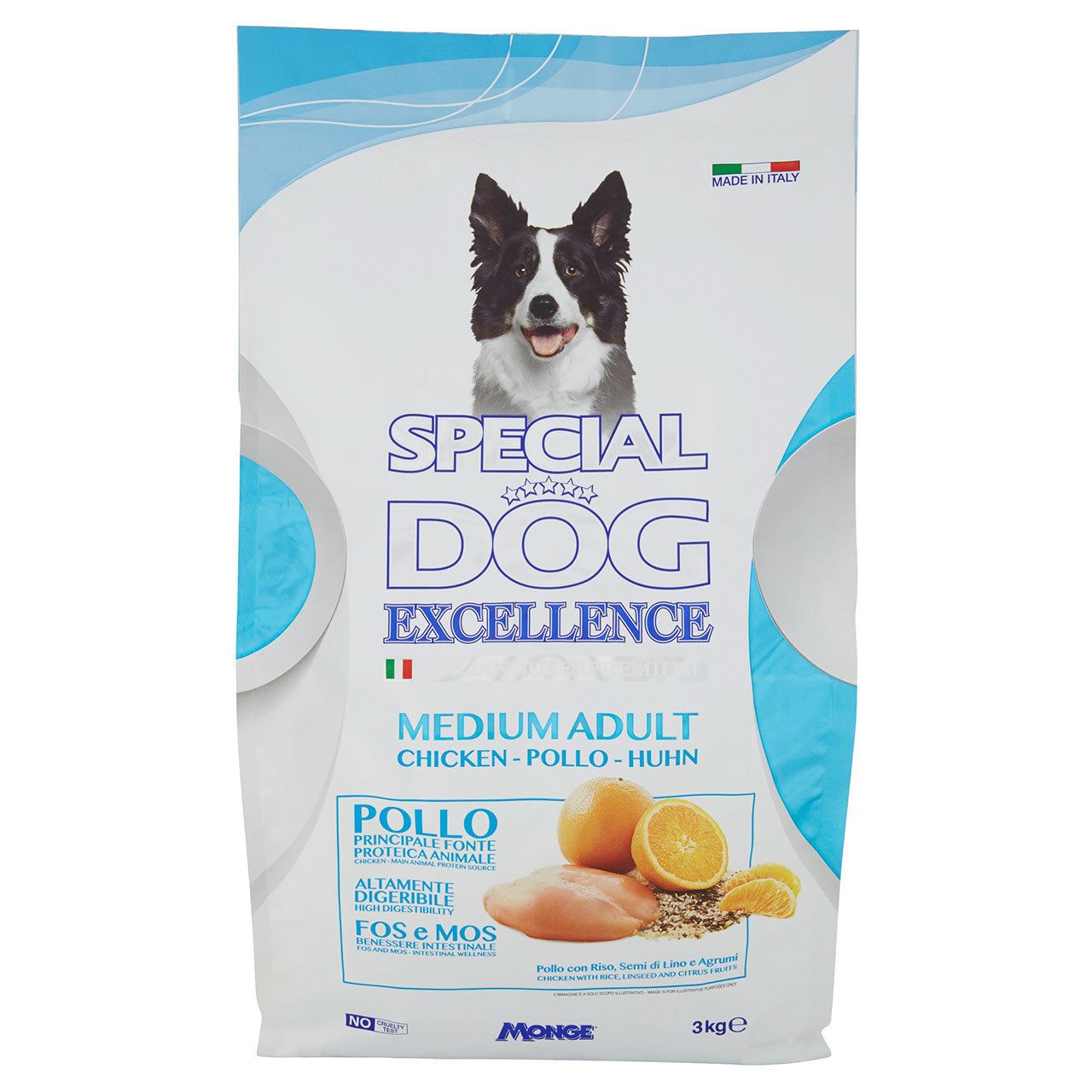 Special Dog Excellence Medium Adult Pollo 3 kg