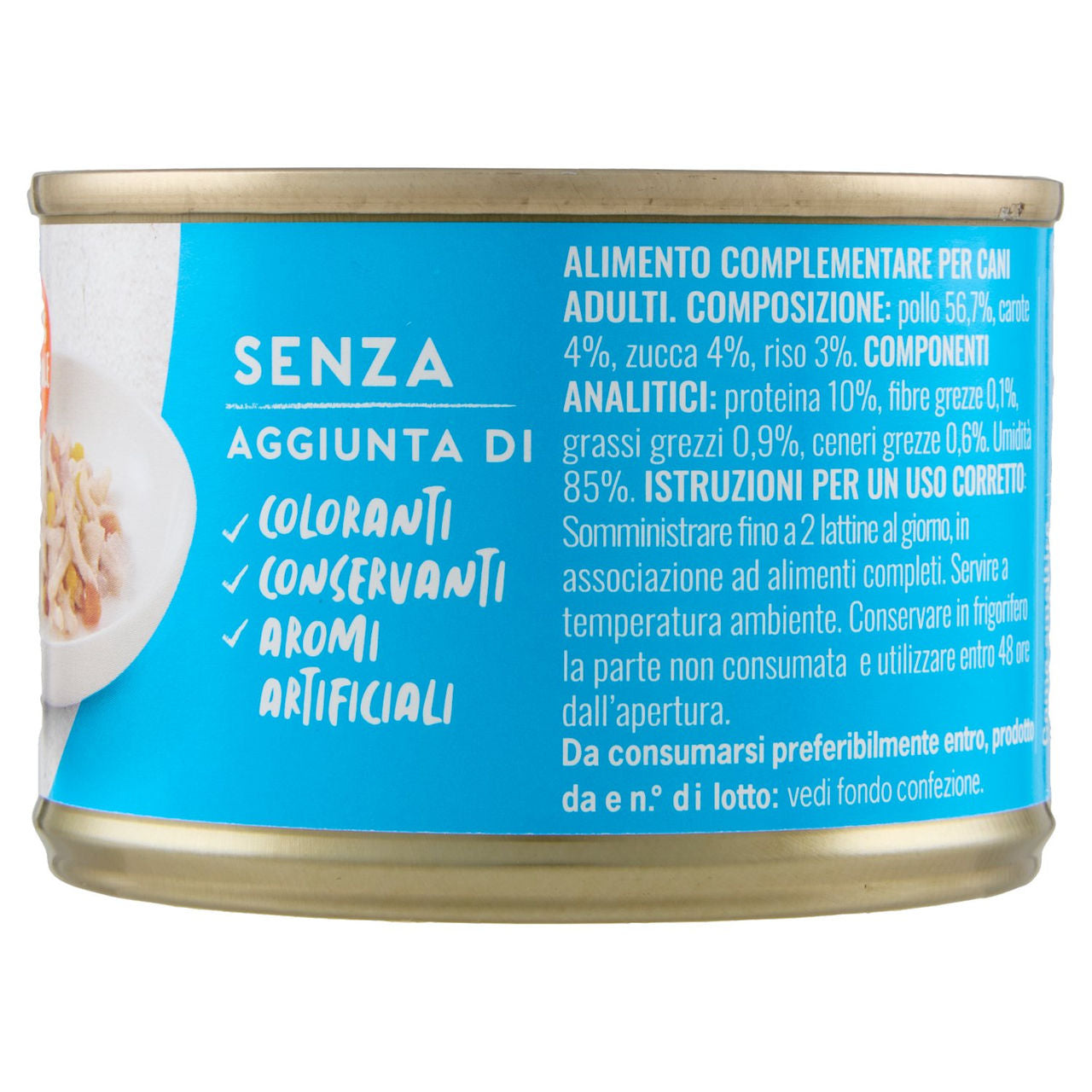 ADoC For Dogs Naturally Premium Filetti di Pollo in Gelatina 170 g
