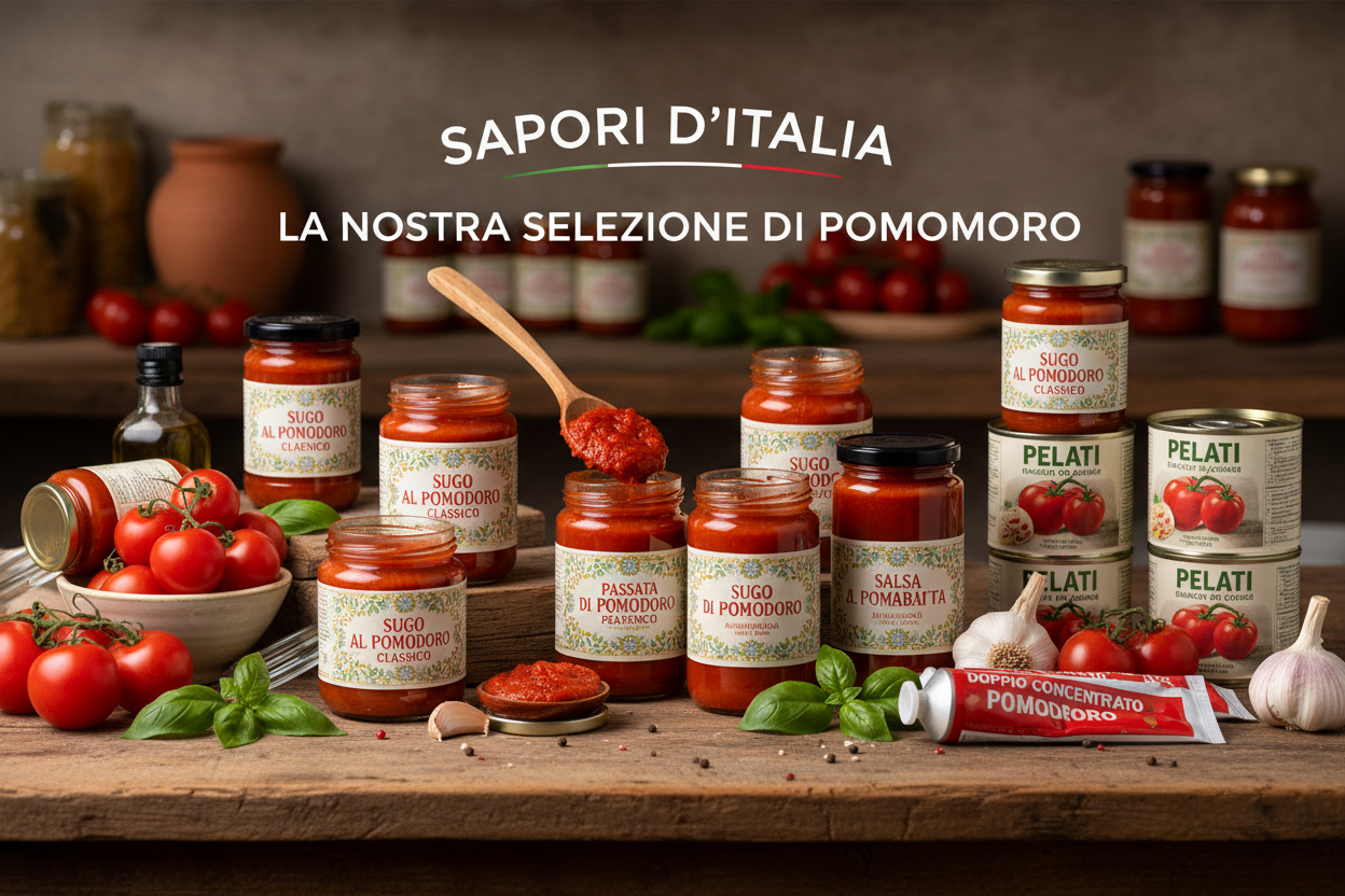 Sughi pronti e derivati del pomodoro