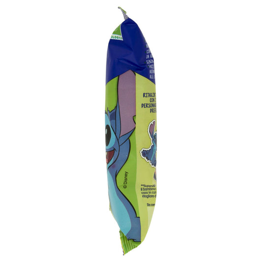 MELLIN Rotelle di Piselli&Mais Disney Stitch, Snack Biologico, Senza Glutine, adatto dai 12 mesi 20g