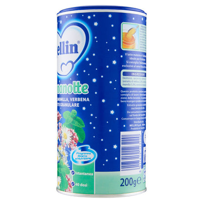 Mellin Buonanotte melissa, camomilla, verbena estratto granulare 200 g