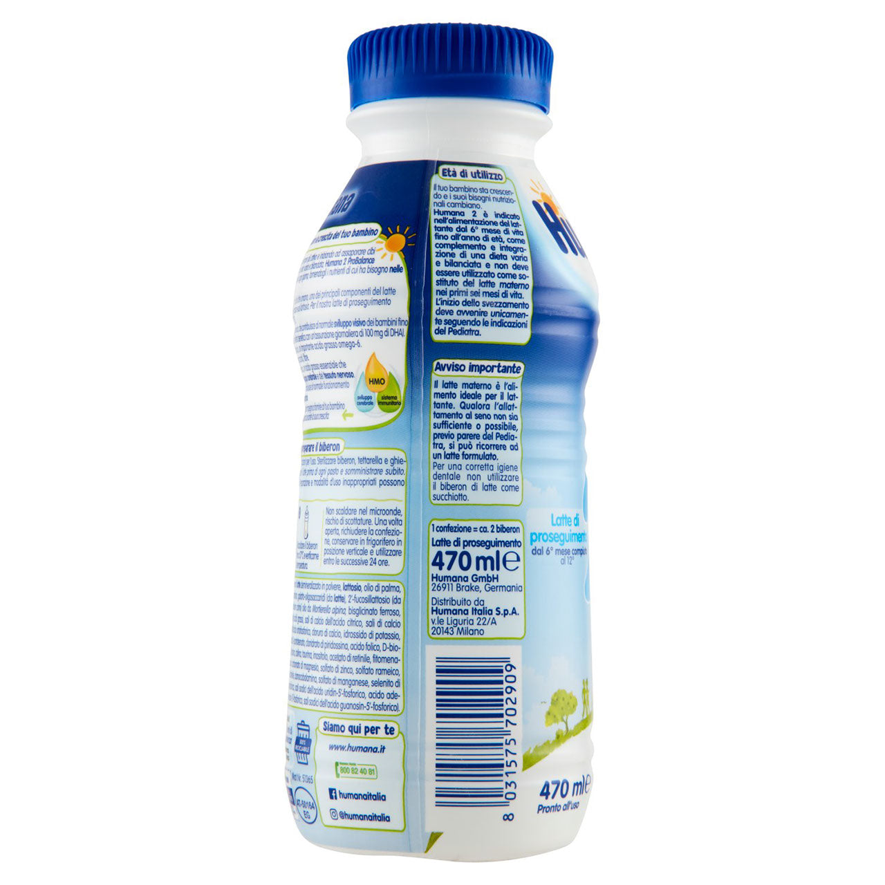 Humana Probalance 2 Latte di proseguimento 470 ml