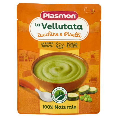 Plasmon la Vellutata Zucchine e Piselli 180 g