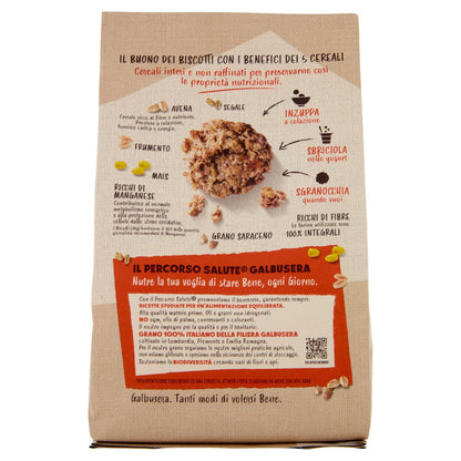 Galbusera Cereali G Granola e Frolla con Albicocca, Arance e Mandorle 300 g
