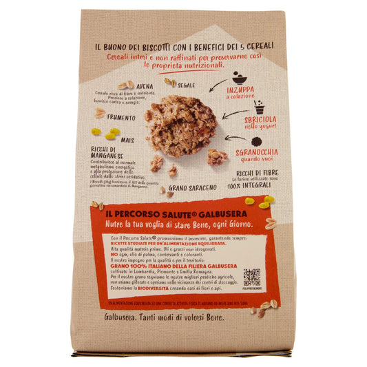Galbusera Cereali G Granola e Frolla con Albicocca, Arance e Mandorle 300 g