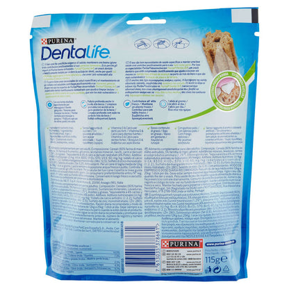 PURINA DENTALIFE Cane Snack per l'igiene orale Taglia Medium busta 5 stick 115g