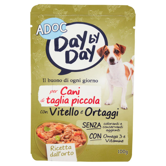 ADoC Day by Day per Cani di taglia piccola con Vitello e Ortaggi 100 g